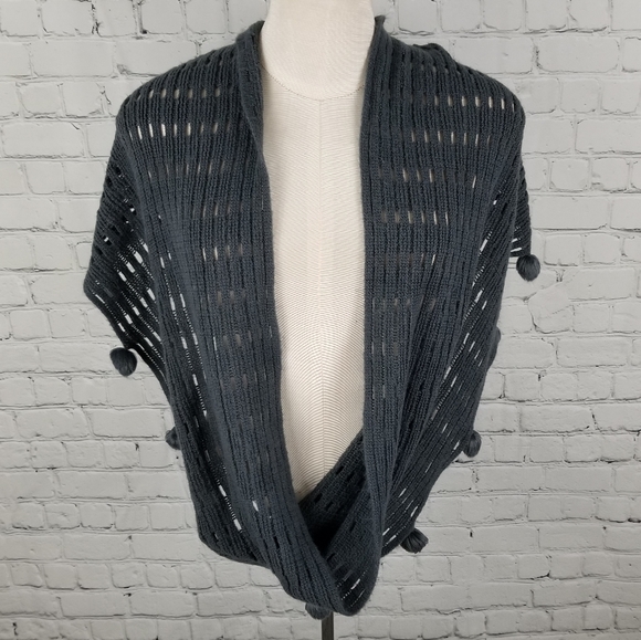 CHARLIE PAIGE | knit bauble infinity scarf - Picture 3 of 5